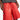 "Stamp" Leather Shorts (red)