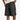 "Stamp" Leather Shorts (black)