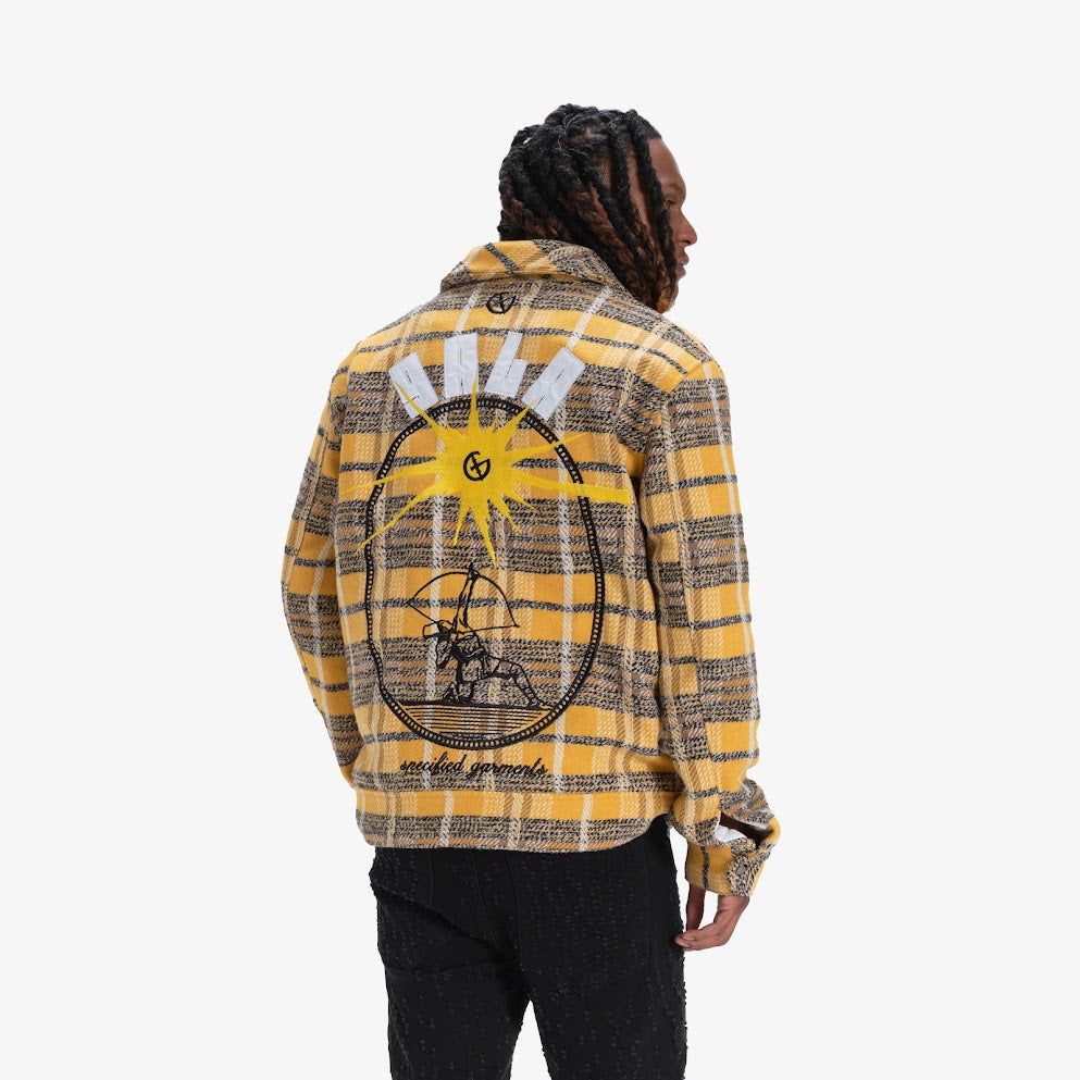 RECKONING FLANNEL JACKET (YELLOW PLAID)