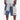 "Dopamine" Knitted Shorts (blue/cream)