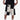 "Dopamine" Knitted Shorts (black/cream)