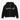 "Name" Zip Hoodie (black/silver)