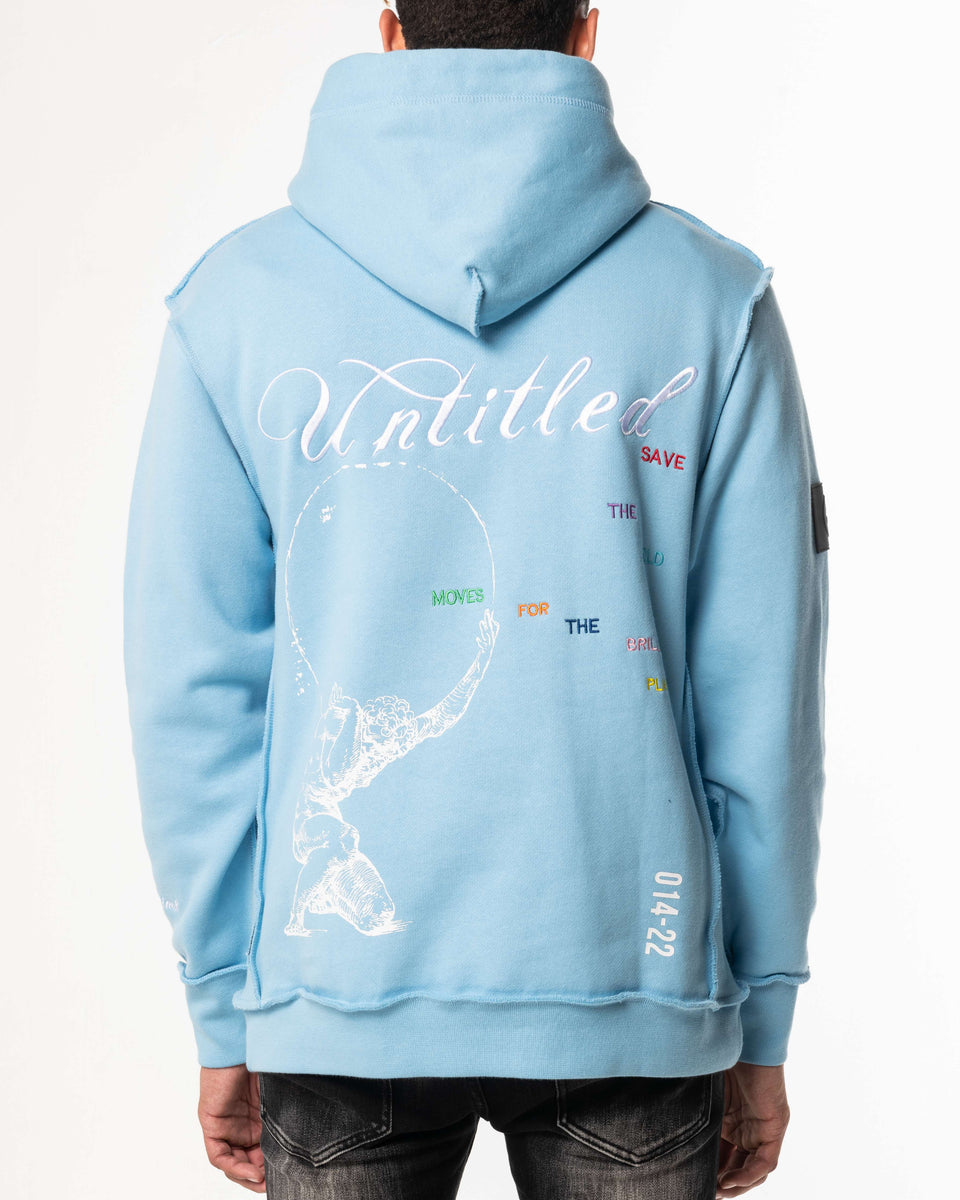 UNTITLED HOODIE (BABY BLUE) – Gala Original