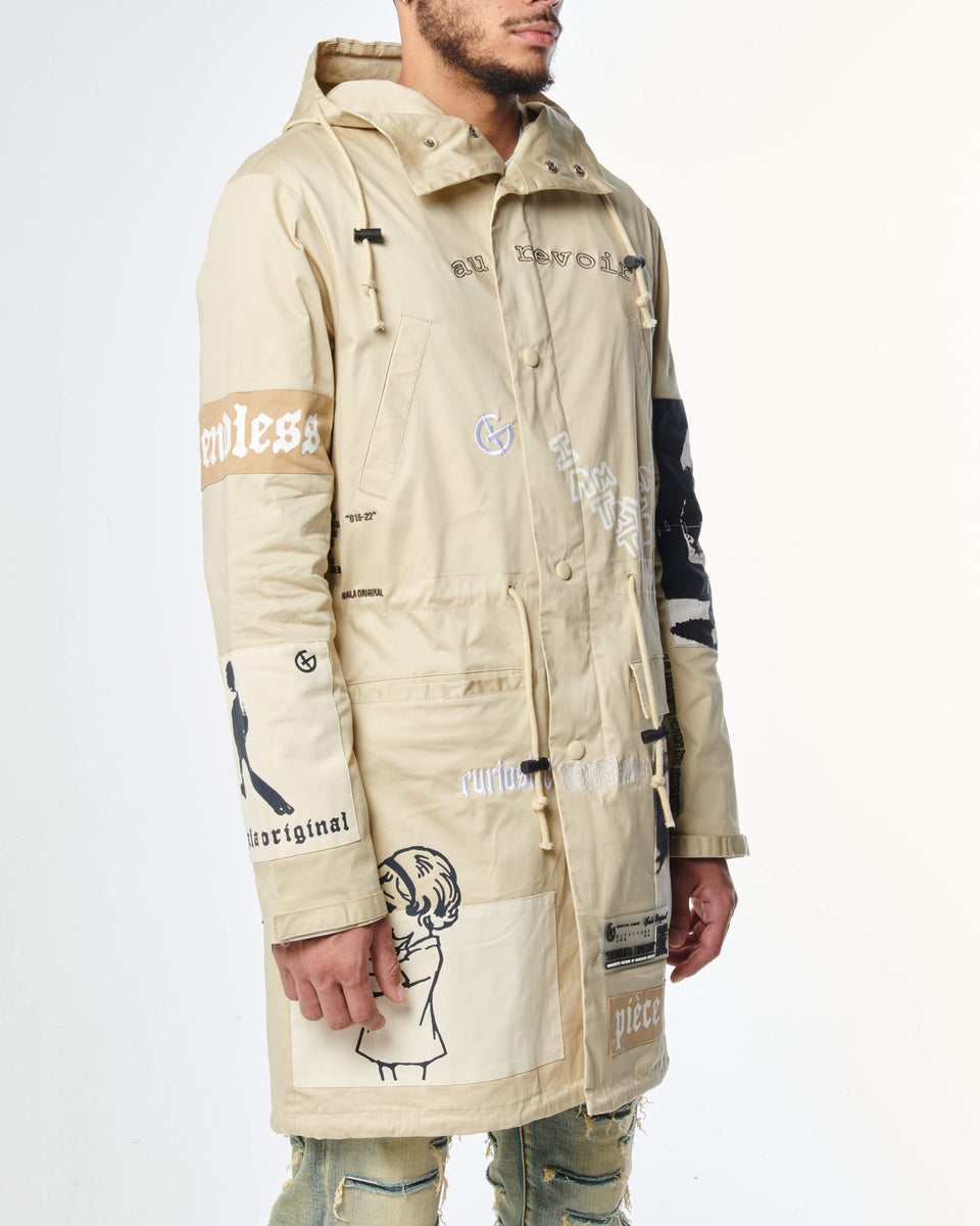 HEROIC TRENCH COAT (LIGHT KHAKI) – Gala Original