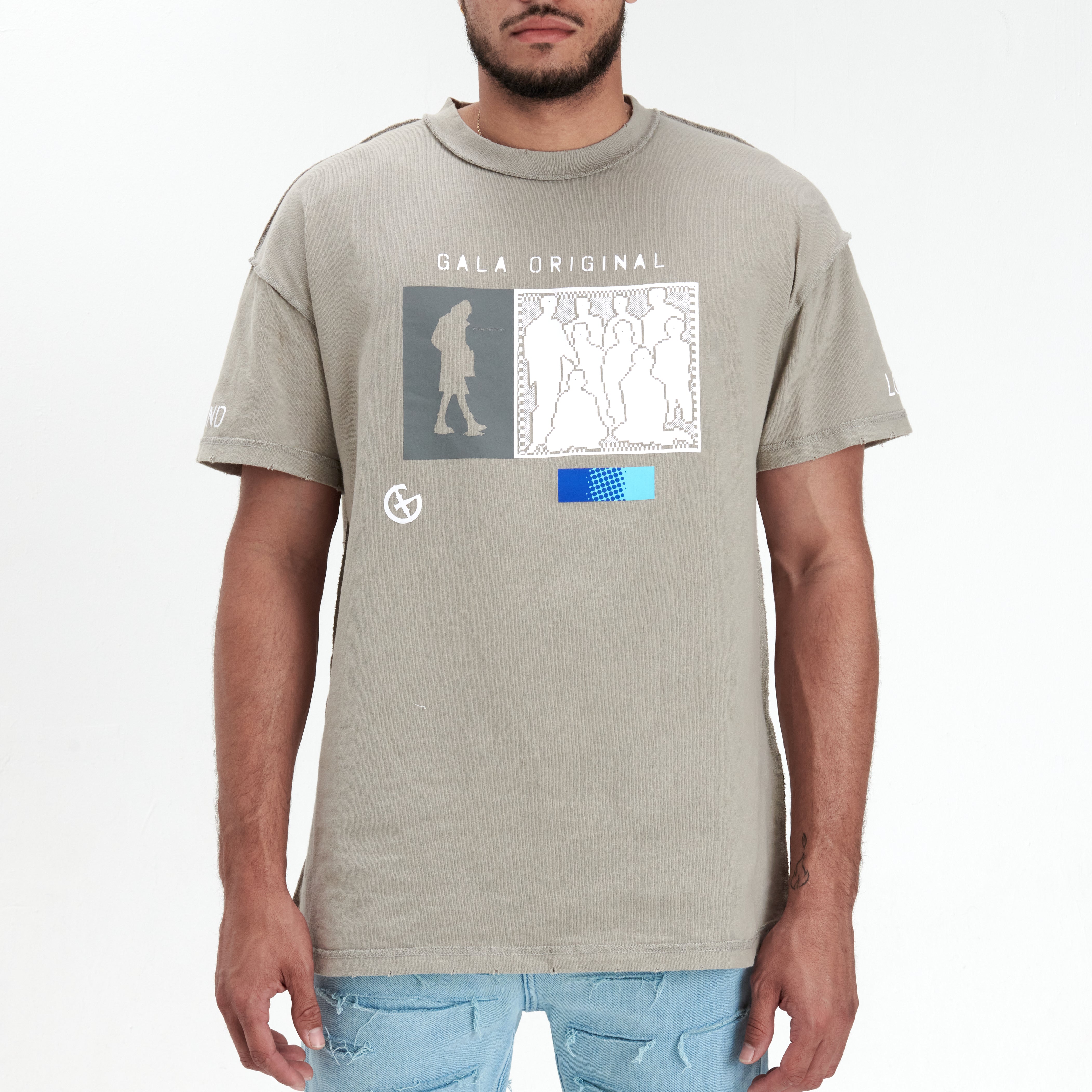 LOST & FOUND TEE (ECHO GRAY)