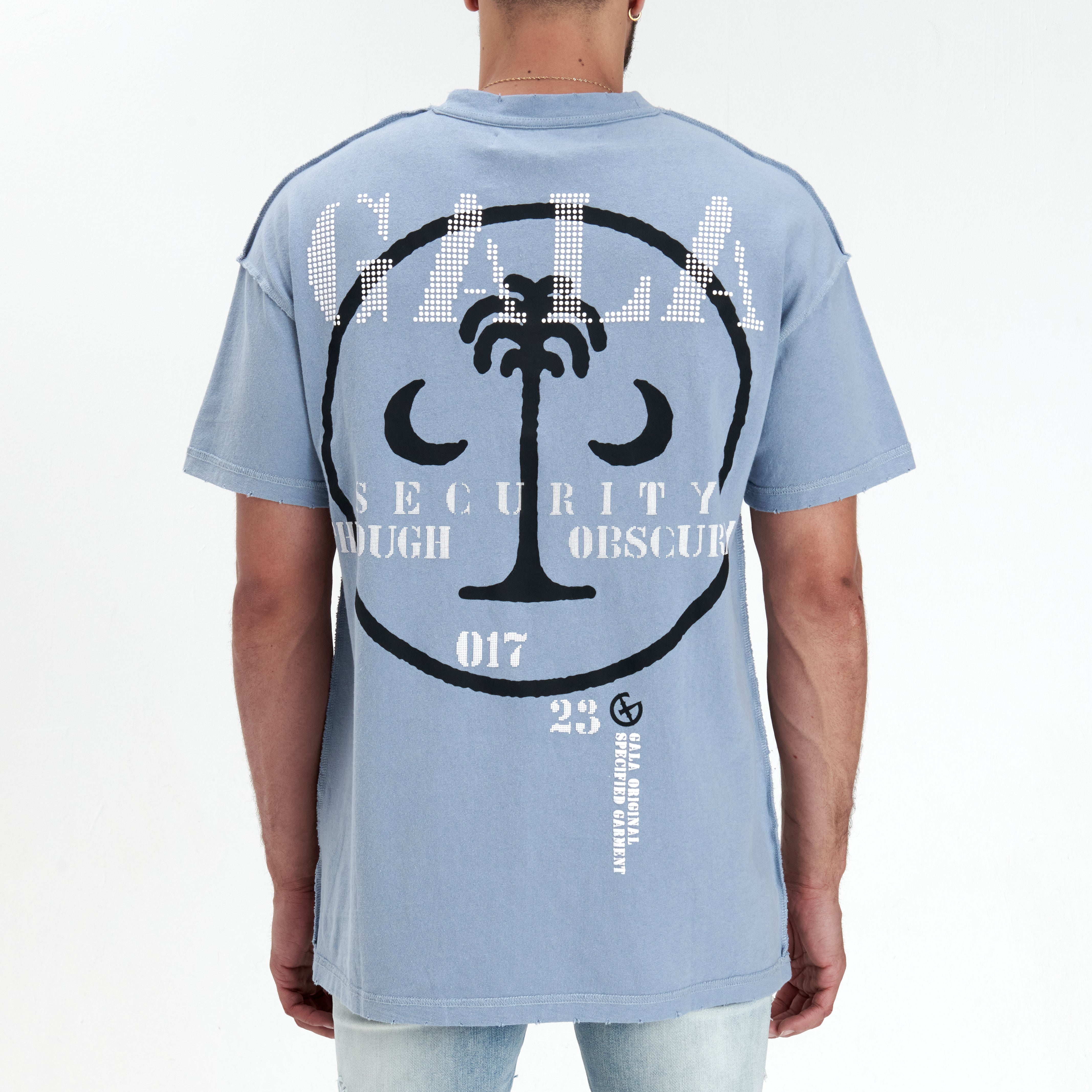 OBSCURE TEE (STORM BLUE)