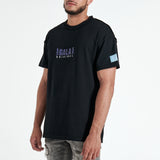 DIGITAL DANCE TEE (BLACK/PURPLE)