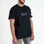 DIGITAL DANCE TEE (BLACK/PURPLE)