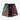 "Slicer" Panel Shorts (maroon/teal)