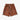 "DELIRIOUS" LEATHER SHORTS (BROWN)