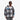 "Nash" Hooded Flannel Jacket (monochrome)