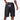 "Fangs" Embossed Leather Shorts (black)