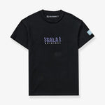 DIGITAL DANCE TEE (BLACK/PURPLE)