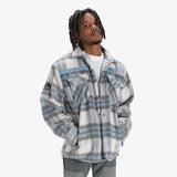 FURY FLEECE FLANNEL JACKET (GREY ICE)