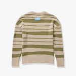BLURR MOHAIR SWEATER (SAND/GREEN)