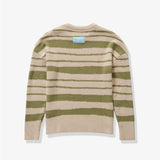BLURR MOHAIR SWEATER (SAND/GREEN)