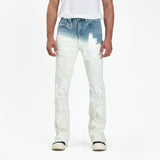 BLOT STACK DENIM (BLEACH OMBRE STONE)