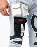 "IMPACT DENIM" Light Blue