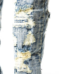 SCAB STACKED DENIM (BLUE STONE)