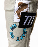 DECEPTION DENIM (GHOST OIL/IVORY)