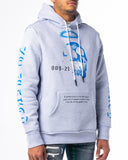 PRAY FOR THE OPPS" HOODIE (HEATHER GREY/BLUE)