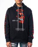 "PRAY FOR THE OPPS" HOODIE (BLACK/RED)