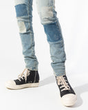 CALICO DENIM (PATCHWORK STONE WASH)