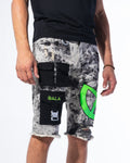 "IMPACT SHORTS" ACID/GREEN