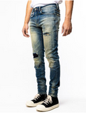 ARCHER DENIM (FADED NAVY/STONE)
