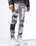 "VANDAL" DENIM (BLACK BLEACH WASH)
