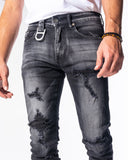 POE DENIM (BLACK WASH)