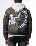 DOOMSDAY BOMBER JACKET (STEEL/CHARCOAL)