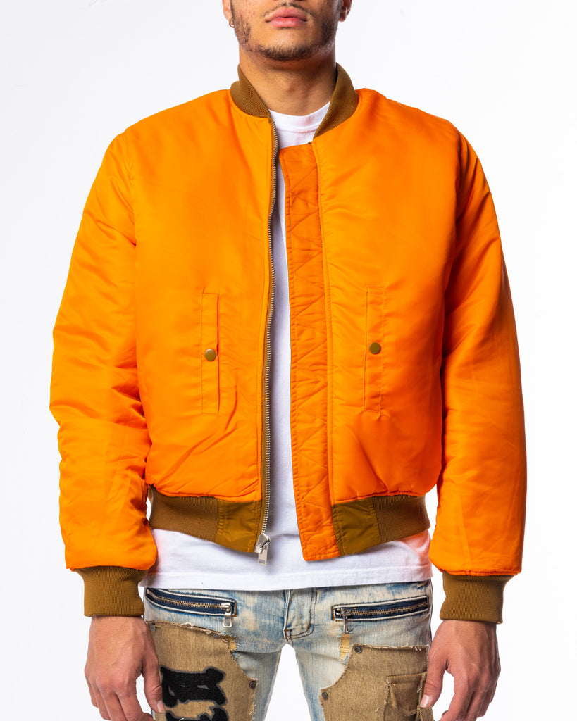 DOOMSDAY BOMBER JACKET (GOLD/SEPIA) – Gala Original