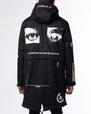 DECADENCE TRENCH COAT (BLACK)