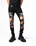 "FINALE" Patchwork Denim