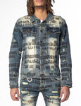 "VICIOUS" Jacket - Blue Stone