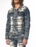 "VICIOUS" Jacket - Blue Stone