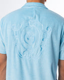 DOESN'T MATTER I'M LOADED SHIRT BUTTON-UP (BABY BLUE)