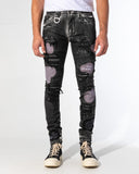 FILL THE VOID DENIM (ONYX WASH/PATCHWORK)