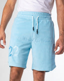 DOESN'T MATTER I'M LOADED SHORTS (BABY BLUE)