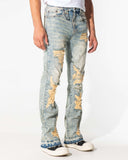 RIVE STACKED DENIM (STONED INDIGO)