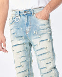 SLASH STACK DENIM (BLUE STONE)