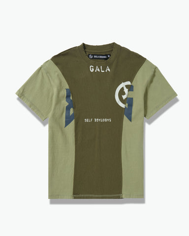 JUXTA TEE (OLIVE/EMERALD)