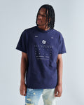 BRICK BY BRICK TEE (NAVY)