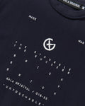 BRICK BY BRICK TEE (NAVY)