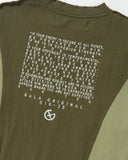 JUXTA TEE (OLIVE/EMERALD)